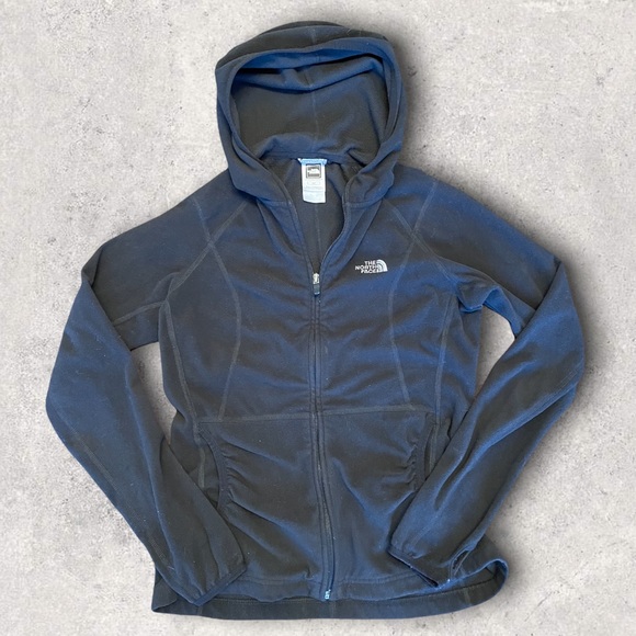 ⬇️ The North Face Black Hooded Mason Fleece Women's, size S - Picture 2 of 8